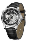 Seagull GMT World Time Dual Time Zone Calendar Business Watch 41mm