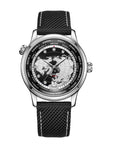 Seagull GMT World Time Dual Time Zone Calendar Business Watch 41mm