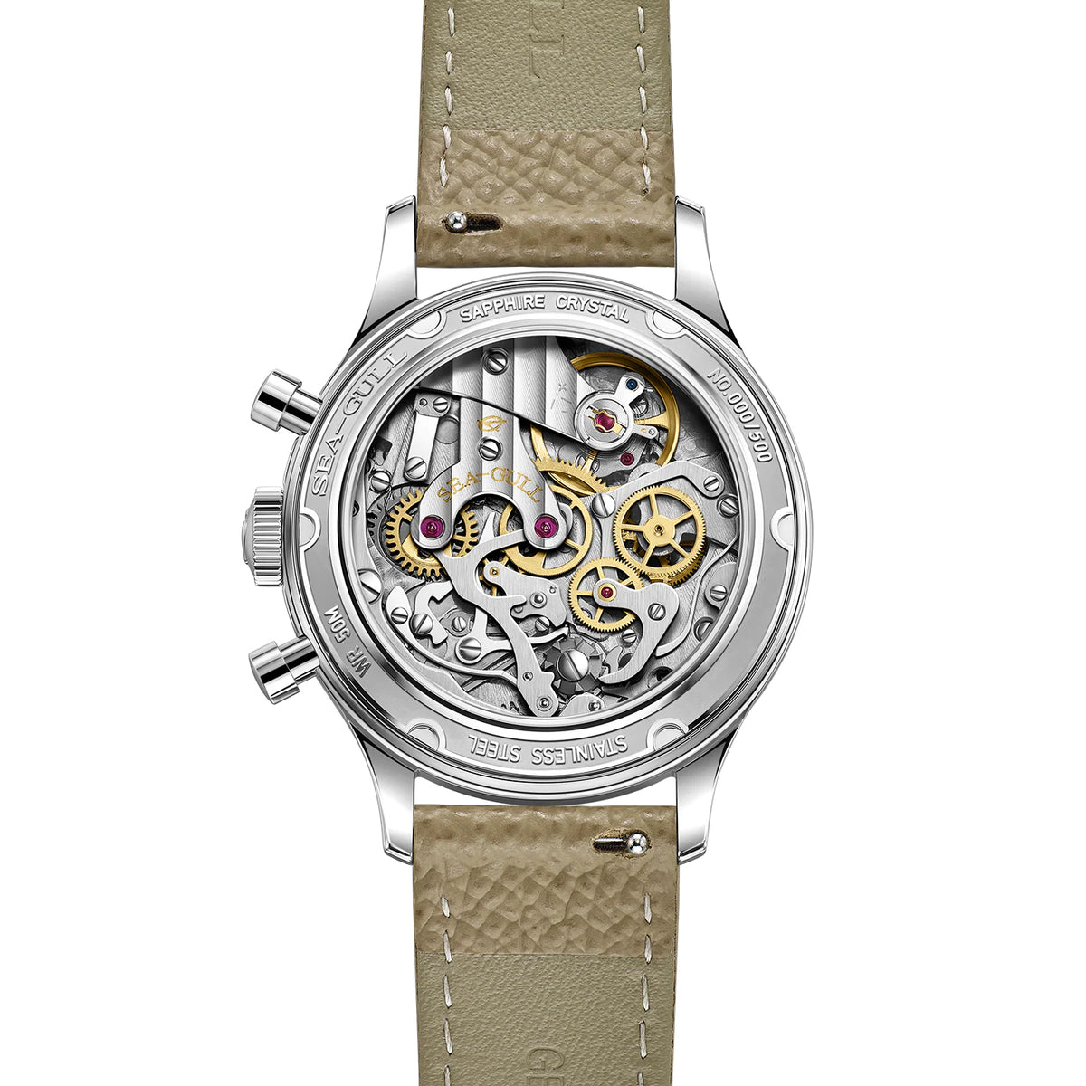 Seagull 1963 Series Chronograph Watch Aurora Edition 37.3mm
