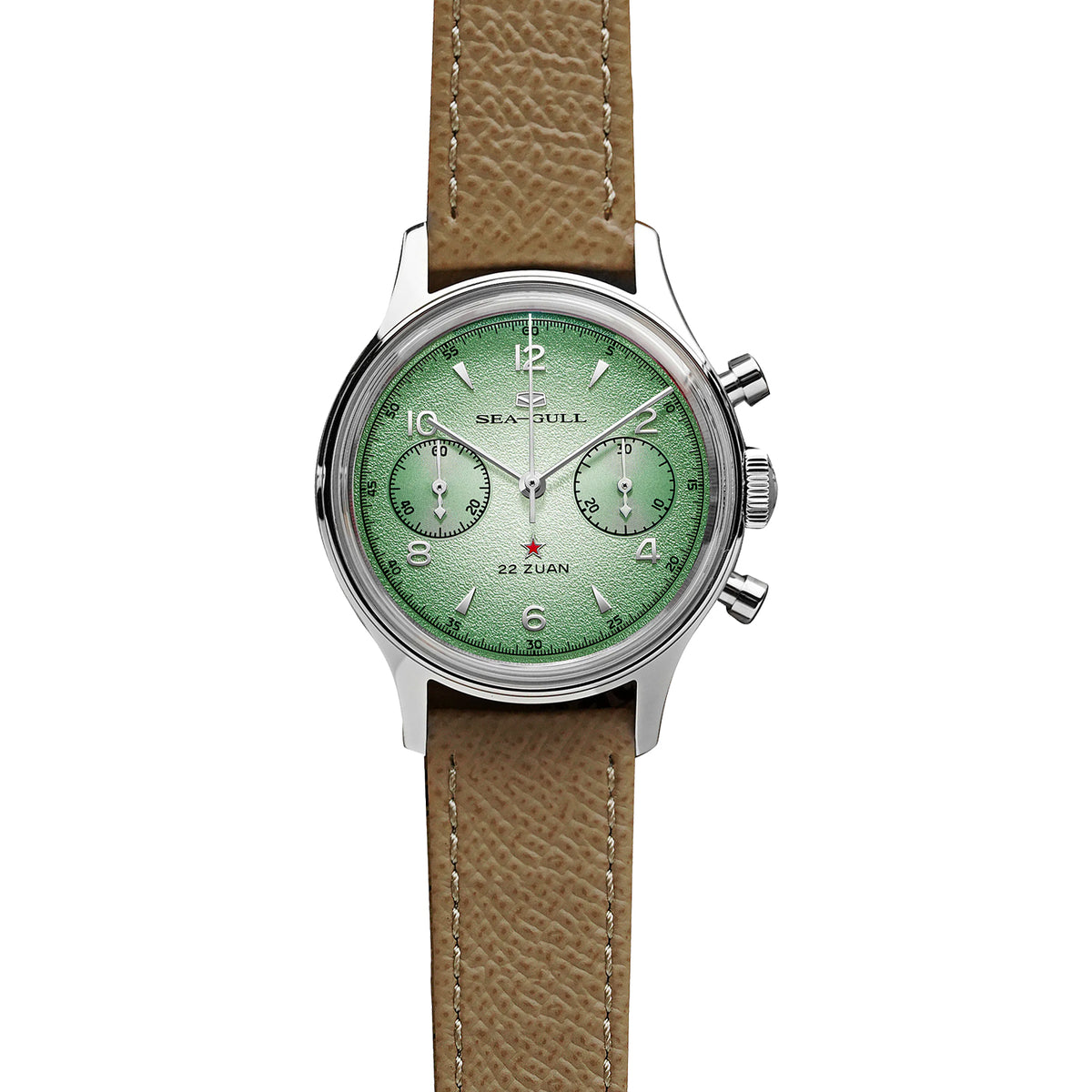 Seagull 1963 Series Chronograph Watch Aurora Edition 37.3mm