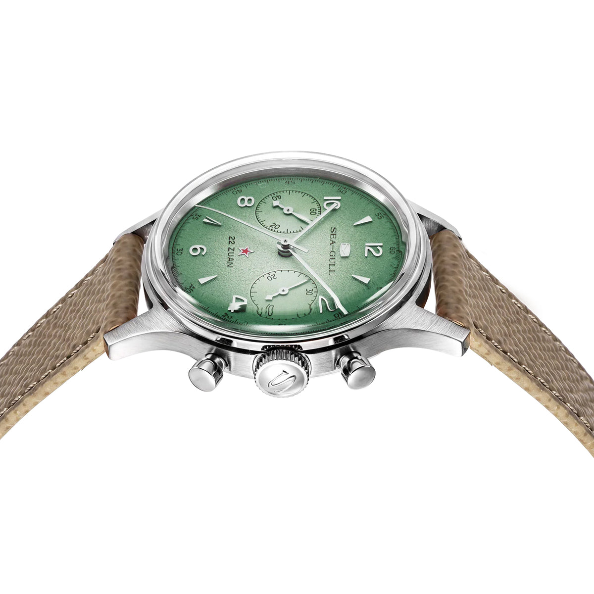 Seagull 1963 Series Chronograph Watch Aurora Edition 37.3mm