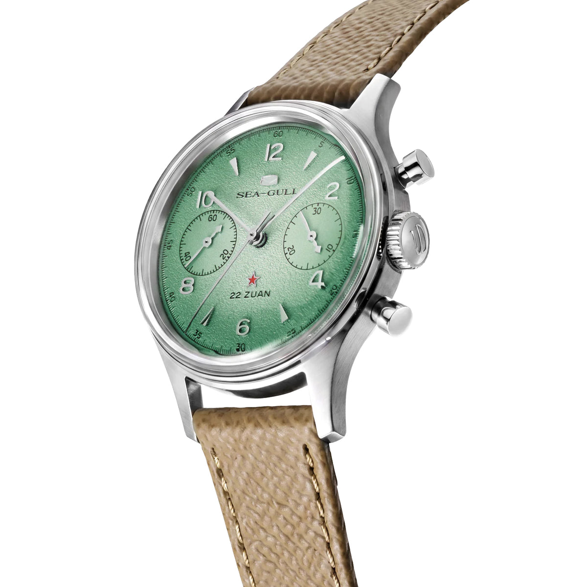 Seagull 1963 Series Chronograph Watch Aurora Edition 37.3mm