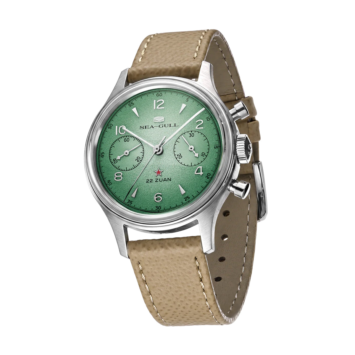 Seagull 1963 Series Chronograph Watch Aurora Edition 37.3mm