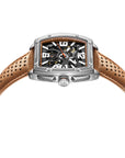 Seagull x CN Racing Team Collaboration Tonneau Dial Skeleton Watch 42mm