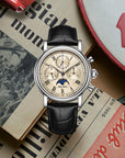 Seagull Extraordinary Series Moon Phase Chronograph Calendar Watch 41mm