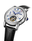 Seagull Day-date Calendar Automatic Tourbillon Watch 43mm